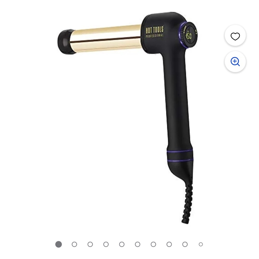 Hot Tools Professional Black and Gold Curling Bar Wand